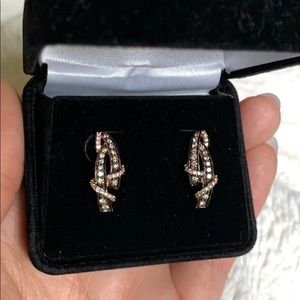 Le Vian 14k Gold Diamond earrings